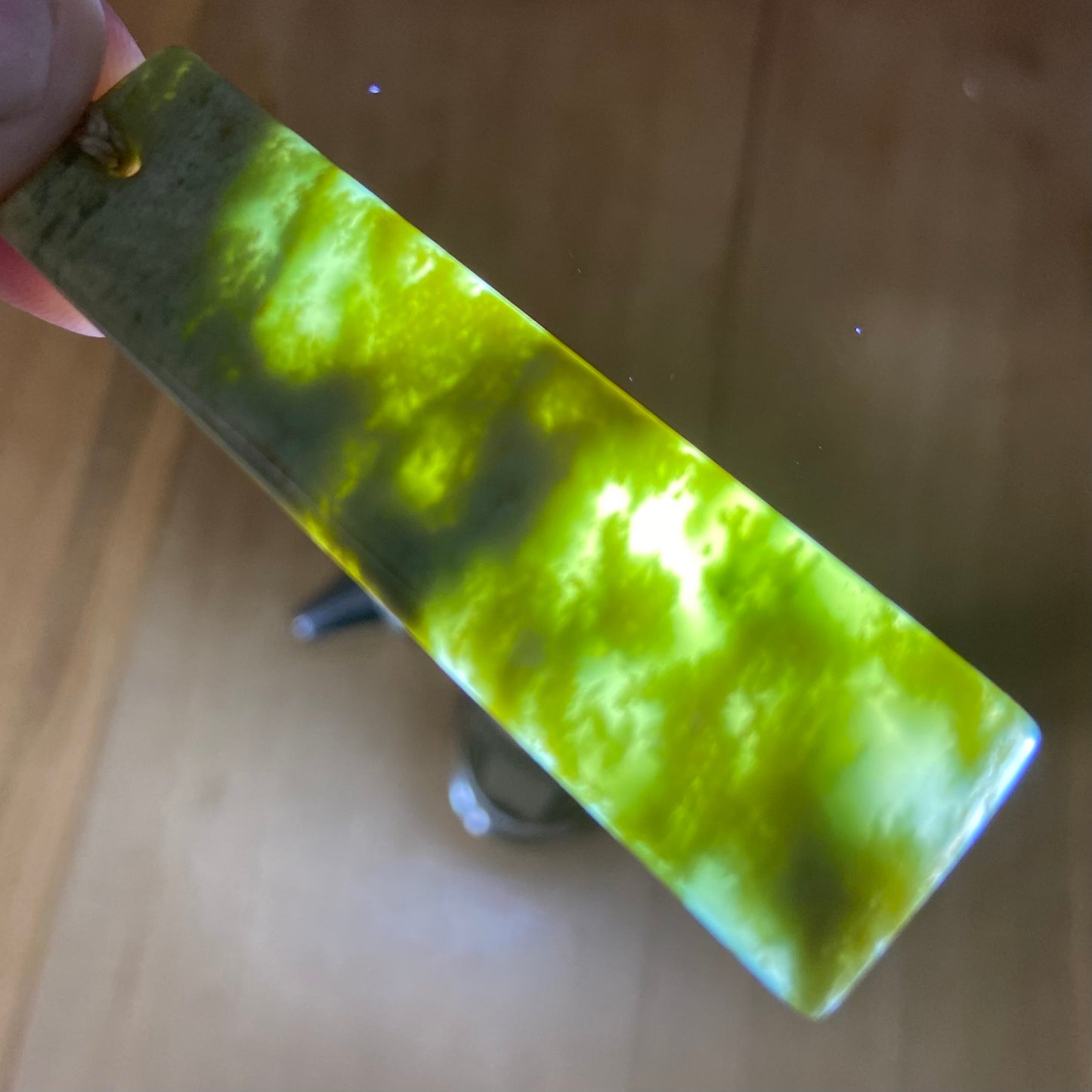 Marsden Flower Jade Pounamu Toki Pendant