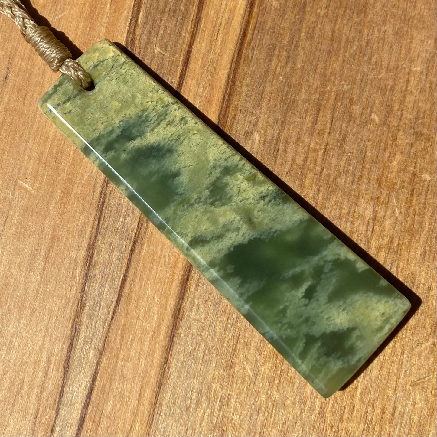 Marsden Flower Jade Pounamu Toki Pendant