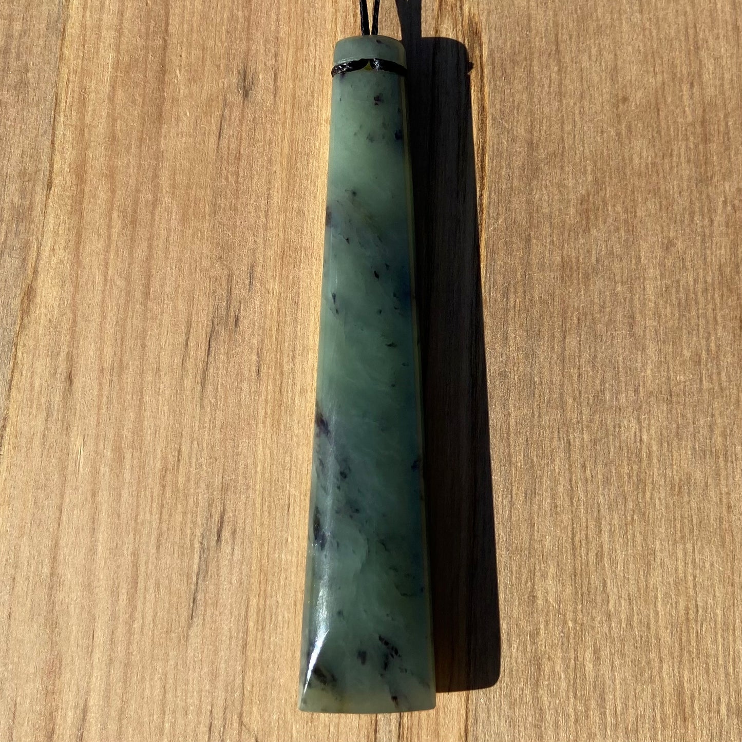 Inanga Pounamu Pendant – Carved in Stone
